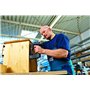 Novus Agrafeuse électrique professionnelle J-165 - Agrafeuse universelle à faible recul pour travaux & décoration - Cloueuse agr