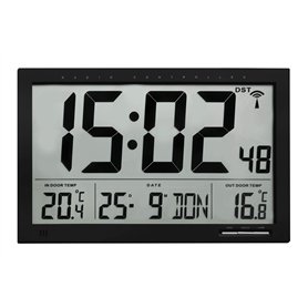 TFA Dostmann Horloge Radio-pilotée numérique XL
