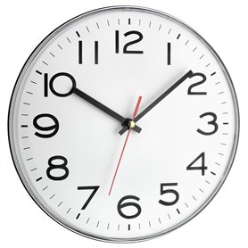 TFA Dostmann 60.3017.A Horloge Murale analogique avec trotteuse Grande et Facile à Lire
