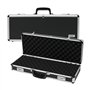 HMF 14433-02 Valise en Aluminium pour Armes à feu avec Serrure à Combinaison | 62 x 26 x 12 cm | Noir