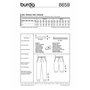 Burda B6659 Patron de Couture Pantalon Papier Blanc 19 x 13 x 1 cm