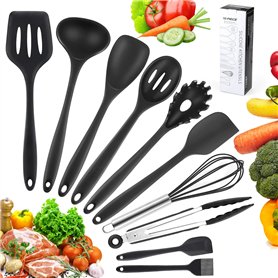 Hippodance Ustensiles de Cuisine Silicone Set
