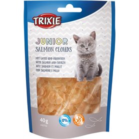 TRIXIE Snack pour Chats Junior Saumon Clouds