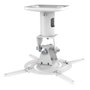 myWall H16-1WMSL Support de Plafond pour projecteur Charge maximale 15 kg Espacement Plafond 215 mm Blanc Mat