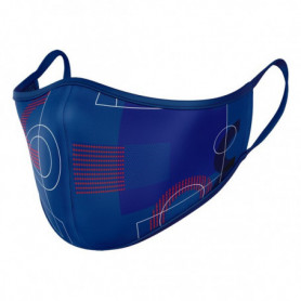 Masque en tissu hygiénique réutilisable F.C. Barcelona Adulte Bleu 29,99 €