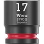 Wera 05005530001 8100 SB 12 Jeu de cliquet Zyklop Comfort, levier d'inversion, emmanchement 3/8", système métrique, 16 pièces