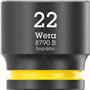 Wera 05005530001 8100 SB 12 Jeu de cliquet Zyklop Comfort, levier d'inversion, emmanchement 3/8", système métrique, 16 pièces