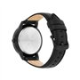 Armani Exchange Montre pour Homme, Mouvement Quartz Multifonction, Boîtier en Acier Inoxydable Noir de 42 mm avec Bracelet en Cu