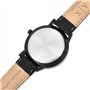 Armani Exchange Montre pour Homme, Mouvement Quartz Multifonction, Boîtier en Acier Inoxydable Noir de 42 mm avec Bracelet en Cu