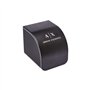 Armani Exchange Montre pour Homme, Mouvement Quartz Multifonction, Boîtier en Acier Inoxydable Noir de 42 mm avec Bracelet en Cu