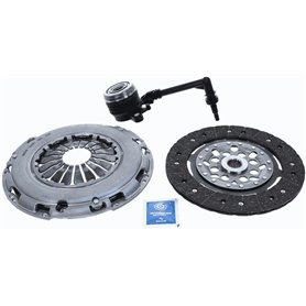 SACHS 3000 990 490 Kit D'Embrayage Kit avec CSC pour Renault Clio IV (BH_) 2012-2021 et autres véhicules
