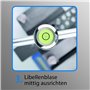 GSR Porte-outils avec oreille de centrage/niveau à bulle rond et rochet/cliquet n ° 10 M3-M10 - Modèle long - BSW - BSF - BSP - 