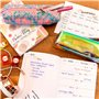 Online Trousse de qualité supérieure - Design en liège - Élégante pour garçons et filles - Avec fermeture éclair pratique - 1 co
