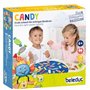 3 Dés de Couleur - 1 à 8 Joueurs - Tapis Jeu Éducat