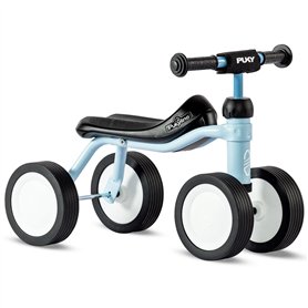 PUKY PUKYLINO Retro Blue | Véhicule antidérapant d'intérieur pour enfants à partir de 1 an | Jouet pour bébé | Siège ergonomique