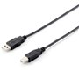 Câble USB 2.0 A vers USB B Equip 128862 Noir 5 m