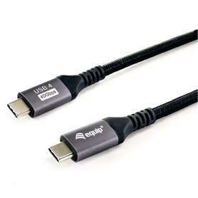 Câble USB-C vers USB-C Equip 128383 2 m Noir