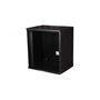 Equip Boîtier mural 19" 12U 540 x 400 mm noir
