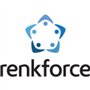 Renkforce 1300042 Enrouleur de Câble Electrique Dévidoir 22 m Noir