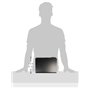 K&M 115/2 Support de partition et de concept Noir - 30 cm x 21 cm - support de partition inclinable et réglable - jusqu'à Ø de t