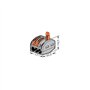 Wago 222-413 Classic Lot de 25 bornes de connexion avec levier de commande 3 prises