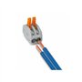 Wago 222-413 Classic Lot de 25 bornes de connexion avec levier de commande 3 prises