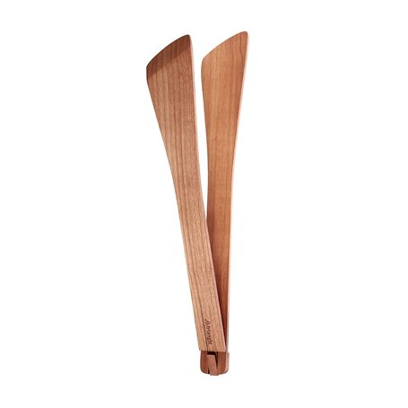 triangle 50 471 30 01 Pince de cuisine en bois de cerisier avec mécanisme de pliage intelligent