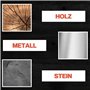 Lot de 25 bandes abrasives en tissu - 75 x 457 mm - 5 x grain 40/60/80/120/180 - Pour ponceuse à bande - Pour le travail du bois