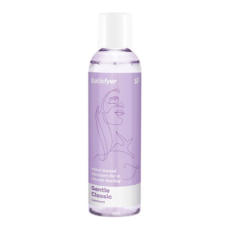 Lubrifiant Satisfyer Women 'Gentle Classic' | Lubrifiant à base d'eau | compatible avec les préservatifs | naturel | 150 ml