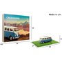 FRANZIS Caravaning 55115 Calendrier de l'Avent en métal à l'échelle 1:24 avec livre d'accompagnement de 52 pages