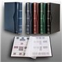 Prophila Album pour Timbres 60 Pages intérieur Blanc étui de Protection Bleu