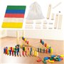 Playtastic Kit de Dominos colorés 263 pièces