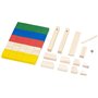 Playtastic Kit de Dominos colorés 263 pièces