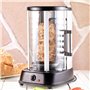 Grill pour kebab et brochettes avec vitre - 1500 W [Rosenstein & Söhne]