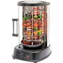 Grill pour kebab et brochettes avec vitre - 1500 W [Rosenstein & Söhne]