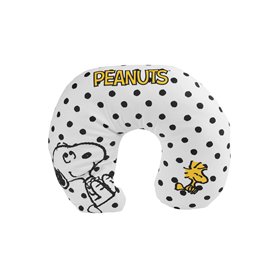 United Labels The Peanuts Snoopy & Woodstock Coussin de nuque de voyage confortable Coussin de nuque Coussin de voyage Coussin d