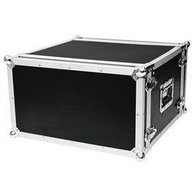 Roadinger 061853 Rack d'effets CO DD 6U 24 cm Noir