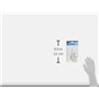Westcott E-10303 00 Lot de 4 mathématiques en plastique transparent