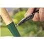 Westcott E-84035 00 Outil multifonction 6 fonctions en acier inoxydable avec lumière LED intégrée Noir 10,5 cm