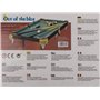 Générique Mini Billard Américain en Bois / Dimensions: 90 x 50 cm / avec 2 queues et Accessoires