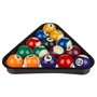 Générique Mini Billard Américain en Bois / Dimensions: 90 x 50 cm / avec 2 queues et Accessoires
