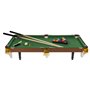 Générique Mini Billard Américain en Bois / Dimensions: 90 x 50 cm / avec 2 queues et Accessoires