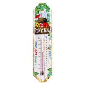 Nostalgic-Art Tiki Bar Thermomètre en métal