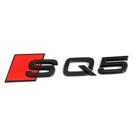 Audi 80A071804 Autocollant avec Inscription SQ5 Black Edition Emblème Noir/Rouge