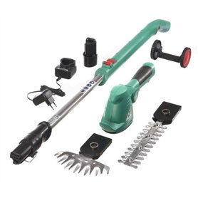 GartenMeister Kit de cisaille à Gazon et à arbustes sans Fil 4en1 10