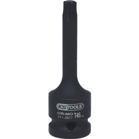 KS TOOLS 911.0917 Douille Longue à Chocs Torx 1/2"