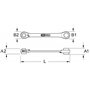 KSTools 503.4678 Mini Cliquet Chromeplus 635 mm