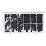 KS TOOLS 970.0390 Assortiment de vis 6 pans, 106 pcs Noir