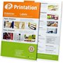 Printation Étiquettes Autocollantes Multi-usages 105 x 74 mm, 200 Étiquettes Adresse blanches autocollantes imprimables - 25 feu