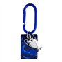 AMBALLCOM UEFA Champions League Porte-clés - Mousqueton Réplique Trophée Métal avec Dôme Epoxy - Article officiel supporter Foot